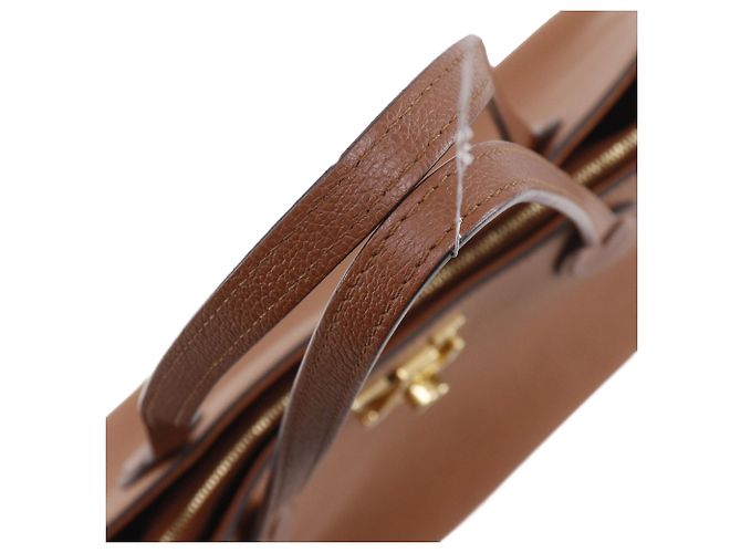 Twist Borsa Tote Lockme Louis Vuitton in pelle marrone - vista 14