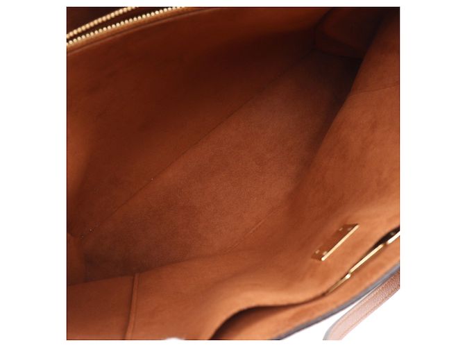 Twist Borsa Tote Lockme Louis Vuitton in pelle marrone - vista 4