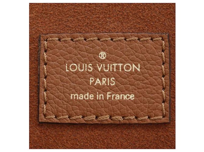 Twist Borsa Tote Lockme Louis Vuitton in pelle marrone - vista 5