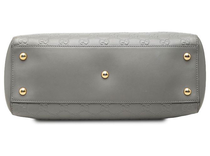 Borsa a spalla soft Guccissima Gucci Grigio Medium Marrone - vista 3