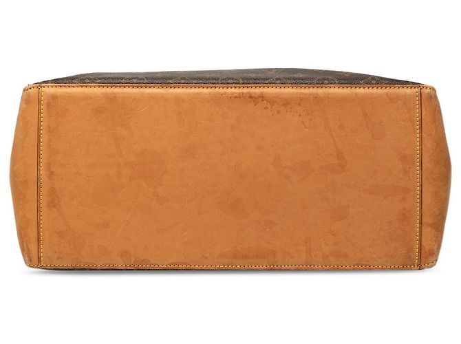 Louis Vuitton Brown Monogram Cabas Mezzo Marrom - vista 3