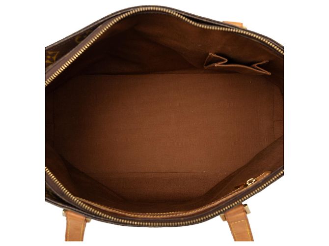 Louis Vuitton Brown Monogram Cabas Mezzo Marrom - vista 4