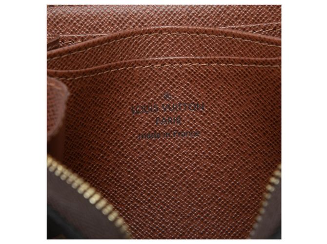 Monedero Zippy Monogram Marrón Louis Vuitton Castaño - vista 5