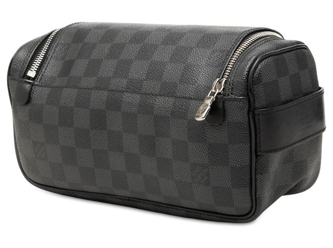 Louis Vuitton Black Damier Graphite Toiletry Pouch - view 2