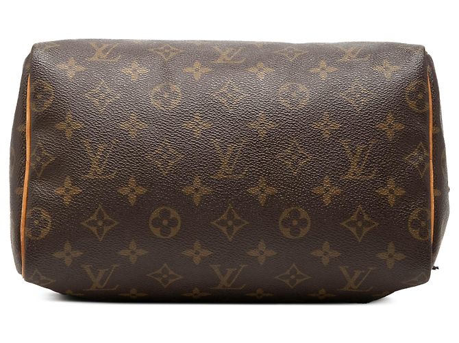 Louis Vuitton Brown Monogram Speedy 25 Marrone - vista 3