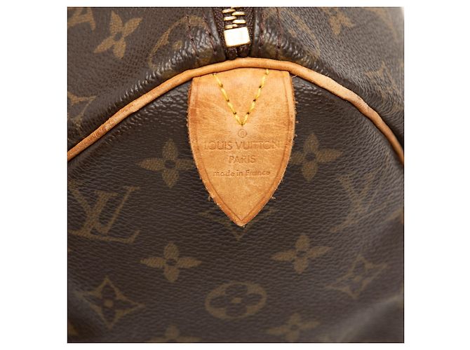 Louis Vuitton Brown Monogram Speedy 25 Marrone - vista 5