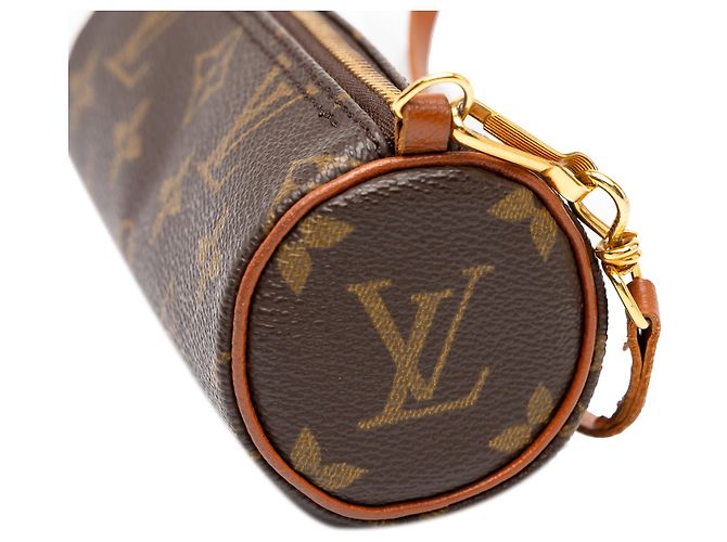 Louis Vuitton Brown Monogram Papillon Pochette Braun - Ansicht 5