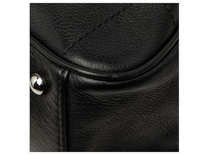 Bolso Chanel Black CC Caviar Square Stitch Negro - vista 6
