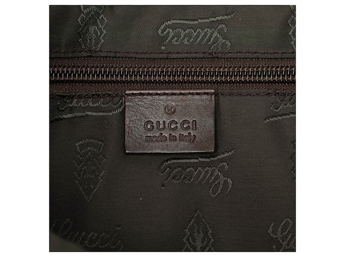 Borsa a tracolla Gucci Brown Guccissima Marrone Marrone scuro - vista 5