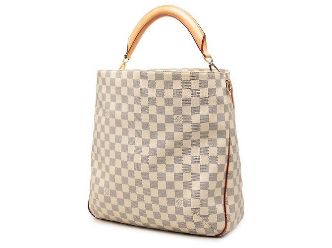 Louis Vuitton White Damier Azur Soffi Branco - vista 2