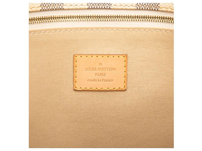 Louis Vuitton White Damier Azur Soffi Branco - vista 5