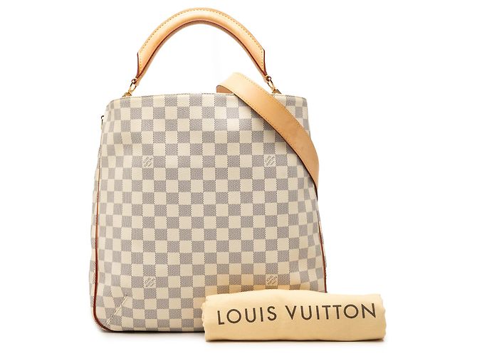 Louis Vuitton White Damier Azur Soffi Branco - vista 7