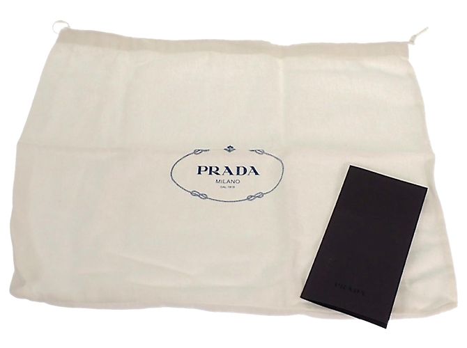 Tote Prada Re Edition 1995 Schultertasche aus schwarzem Re-Nylon mit Kette - Ansicht 12