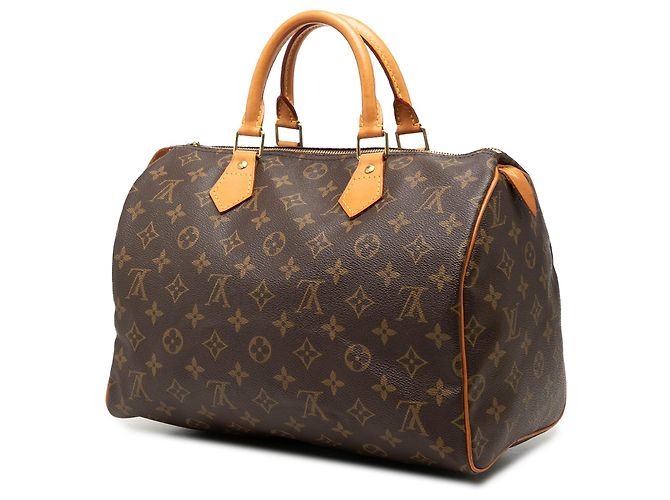 Louis Vuitton Brown Monogram Speedy 30 Marrom - vista 2