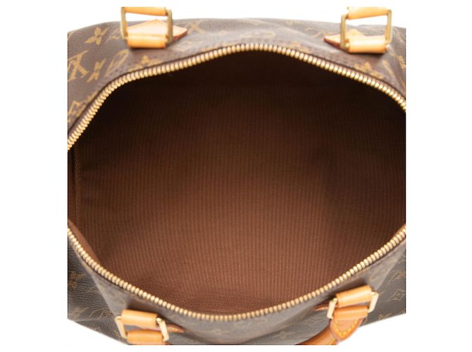 Louis Vuitton Brown Monogram Speedy 30 Marrom - vista 4
