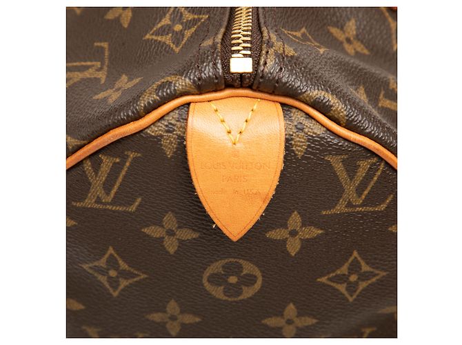 Louis Vuitton Brown Monogram Speedy 30 Marrom - vista 5