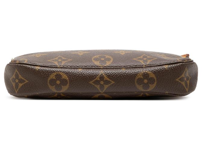 Louis Vuitton Brown Monogram Mini Pochette Accessoires Marrom - vista 3