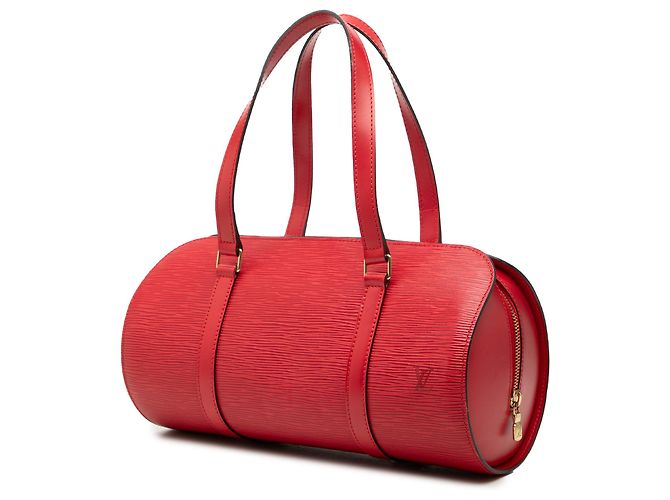 Louis Vuitton Red Epi Soufflot Rosso - vista 2