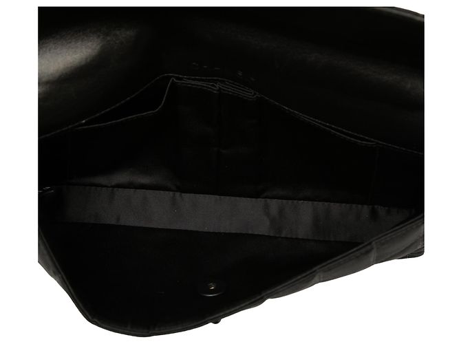 Chanel Black New Travel Line Nylon East West Flap Nero - vista 4