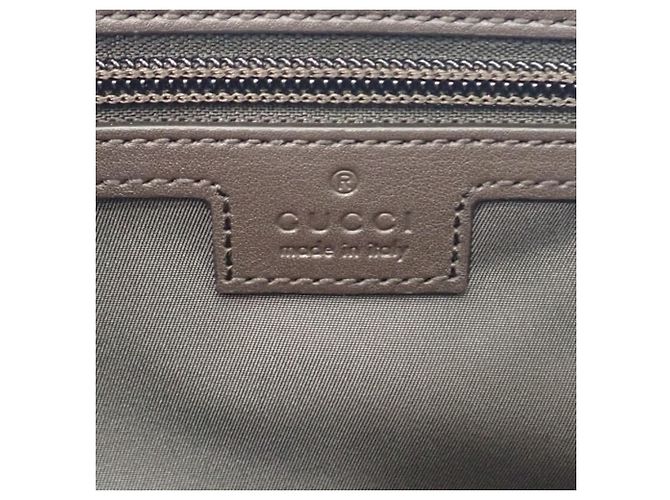 Gucci Beige Small GG Canvas Web Crossbody - vista 8