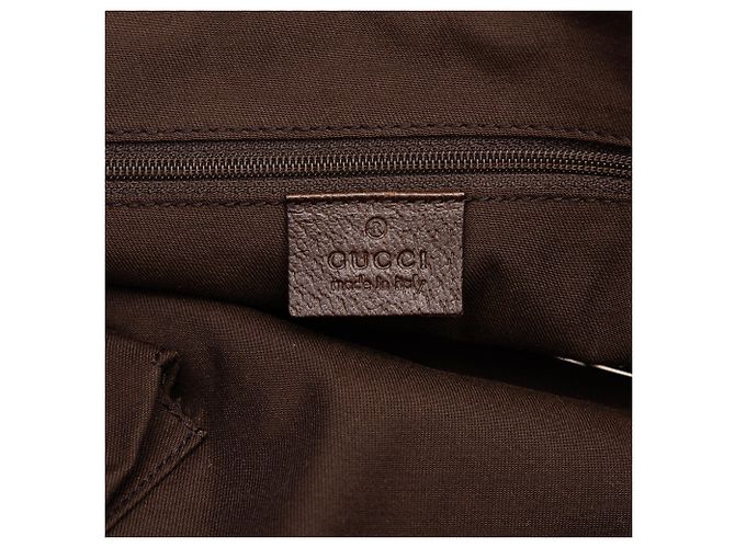 Gucci Beige GG Canvas Web Horsebit Tote - Ansicht 5