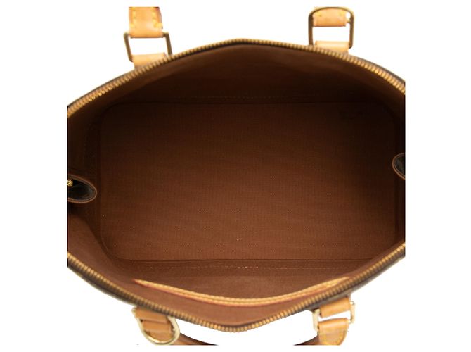 Louis Vuitton Brown Monogram Alma PM Marrom - vista 4