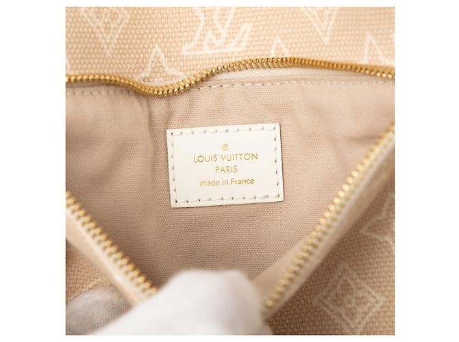 Louis Vuitton Beige Monogram Cabas Ipanema PM Bege - vista 5