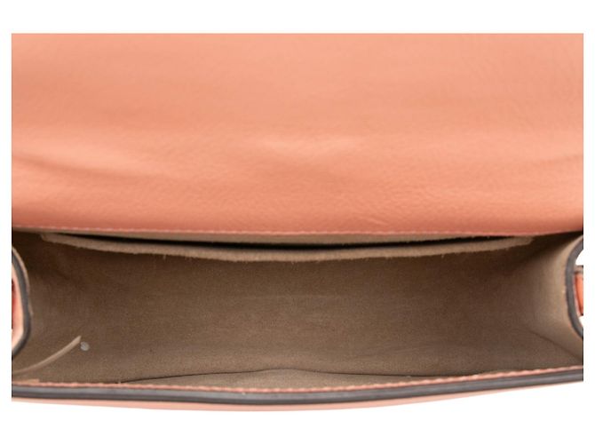 Sac Nile Chloé en cuir rose taille Medium - vue 4