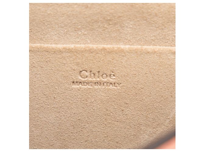 Sac Nile Chloé en cuir rose taille Medium - vue 5