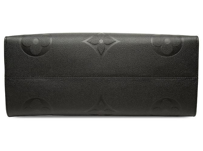 Louis Vuitton Black Monogram Empreinte Onthego GM Schwarz - Ansicht 3