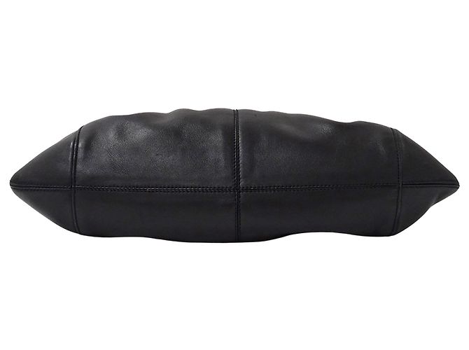 Gancini Borsa in pelle nera Salvatore Ferragamo Nero - vista 3