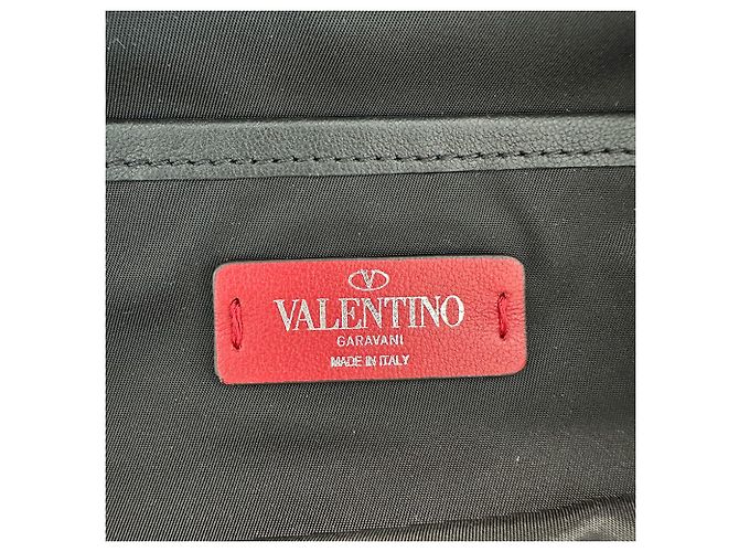 Borsa a mano Valentino Garavani in nylon nero - vista 11