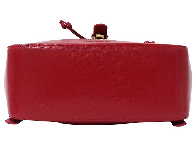Zaino Mini Burberry Rosso Beige - vista 3