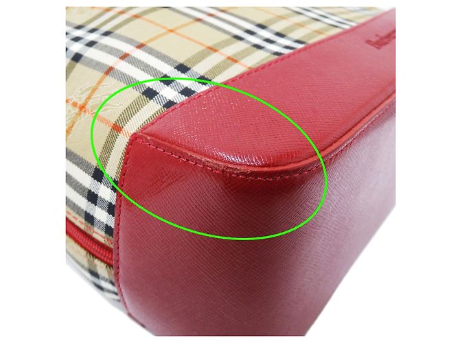 Zaino Mini Burberry Rosso Beige - vista 9
