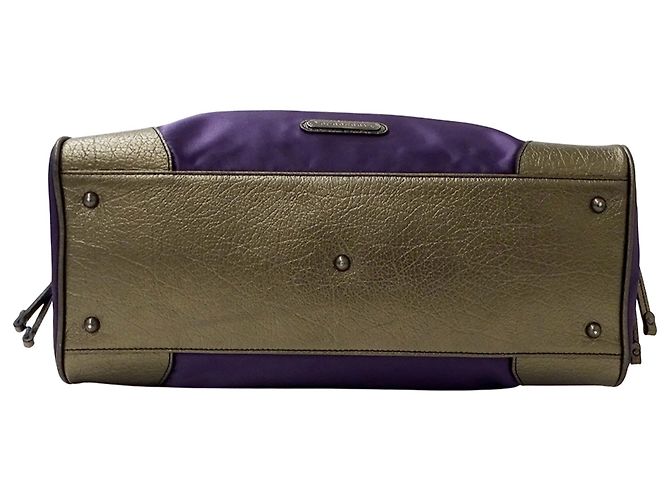 Burberry Nylon Handtasche Lila Bronze - Ansicht 3