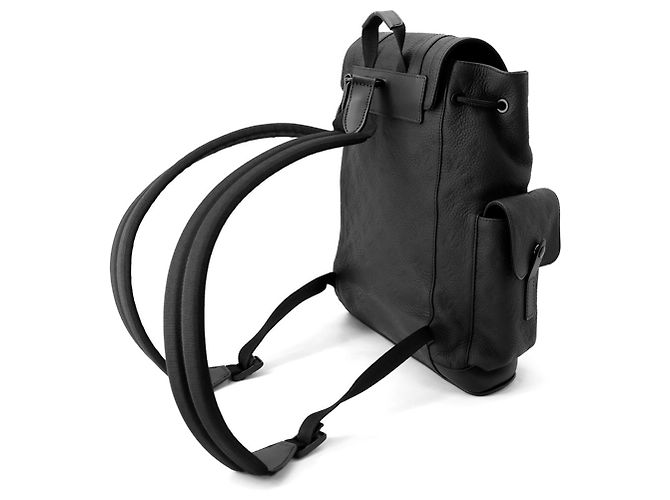 Sac à dos Louis Vuitton Monogram Taurillon Christopher PM Noir - vue 2