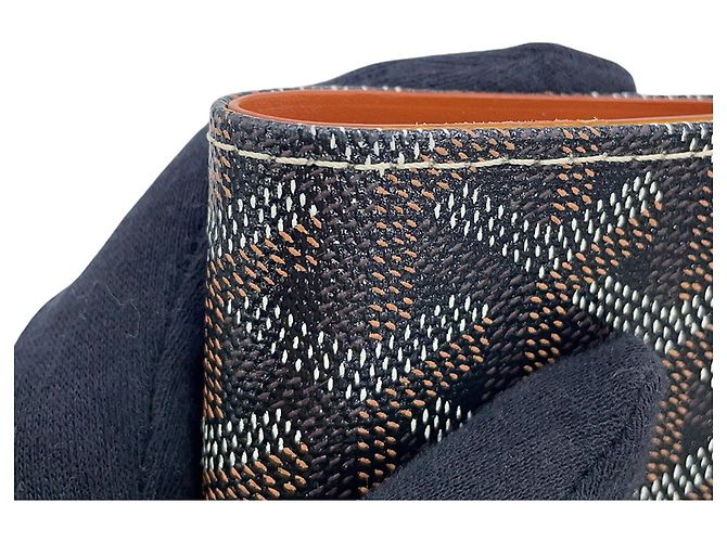 Cartera larga bi-fold Goyard Negro - vista 9