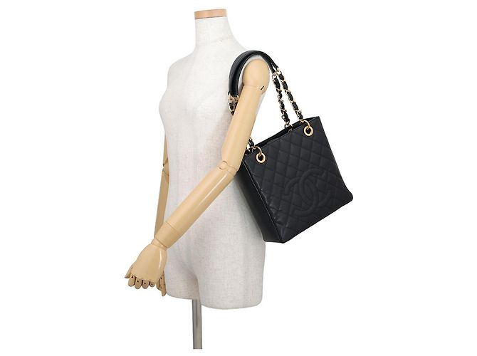 Chanel Matelassé Tote Bag Schwarz - Ansicht 4