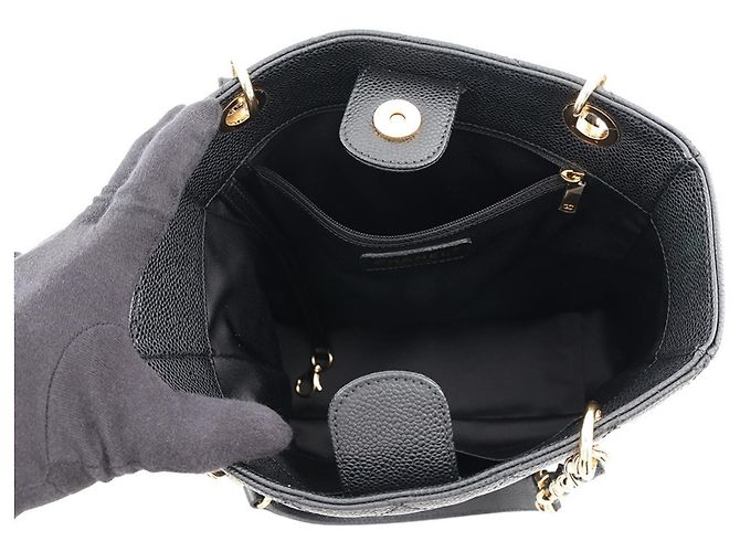 Chanel Matelassé Tote Bag Schwarz - Ansicht 5