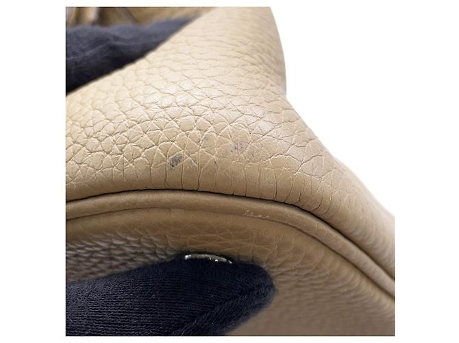 Hermès Borsa Hermes Bolide 31 Verso Trench Beige Taupe - vista 11