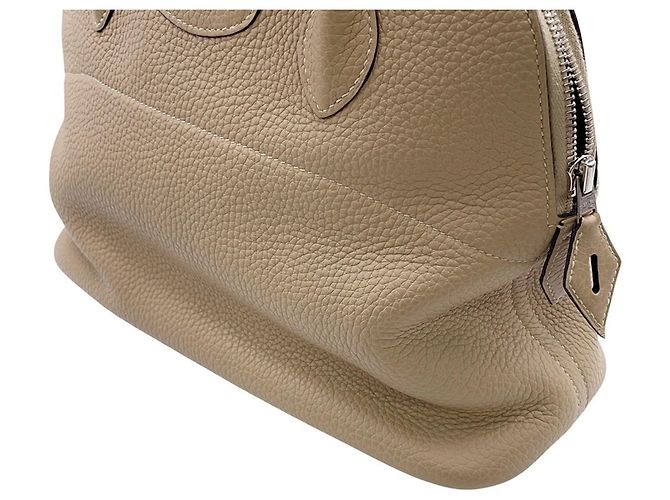 Hermès Borsa Hermes Bolide 31 Verso Trench Beige Taupe - vista 12