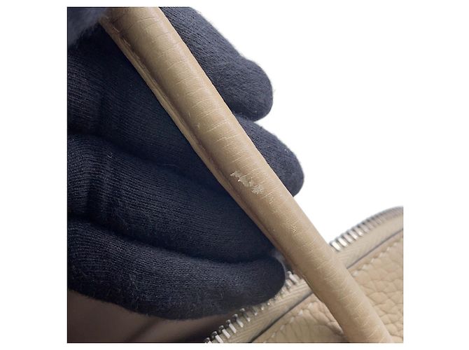 Hermès Borsa Hermes Bolide 31 Verso Trench Beige Taupe - vista 14