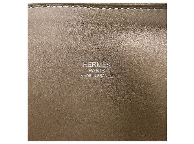 Hermès Borsa Hermes Bolide 31 Verso Trench Beige Taupe - vista 17