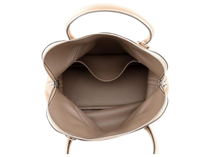 Hermès Borsa Hermes Bolide 31 Verso Trench Beige Taupe - vista 6