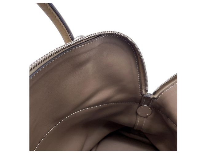 Hermès Borsa Hermes Bolide 31 Verso Trench Beige Taupe - vista 9