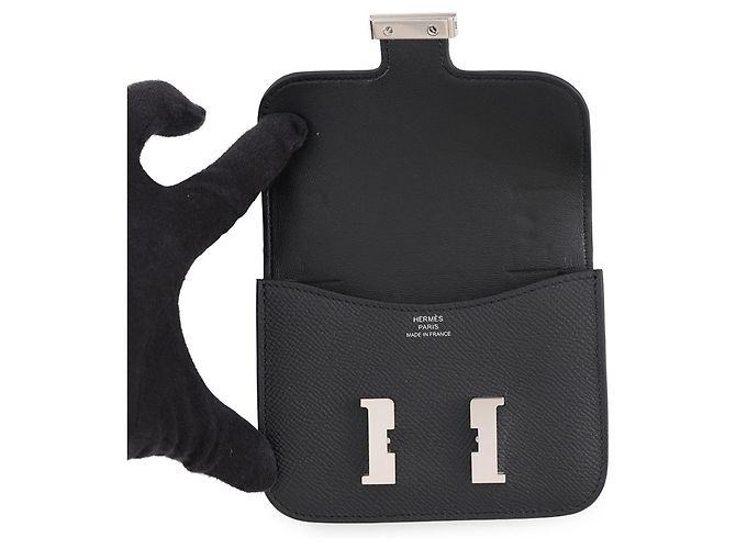 Hermès Cartera Hermes Constance Negro - vista 4