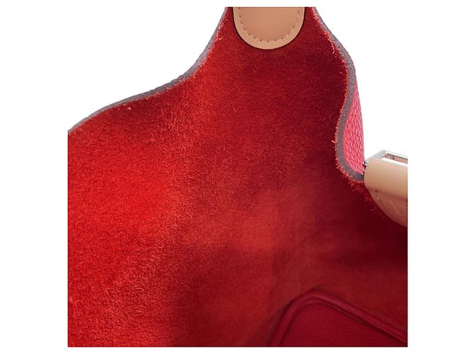 Hermès Bolso Hermes Picotin Lock PM Touch Rosa Roja - vista 8