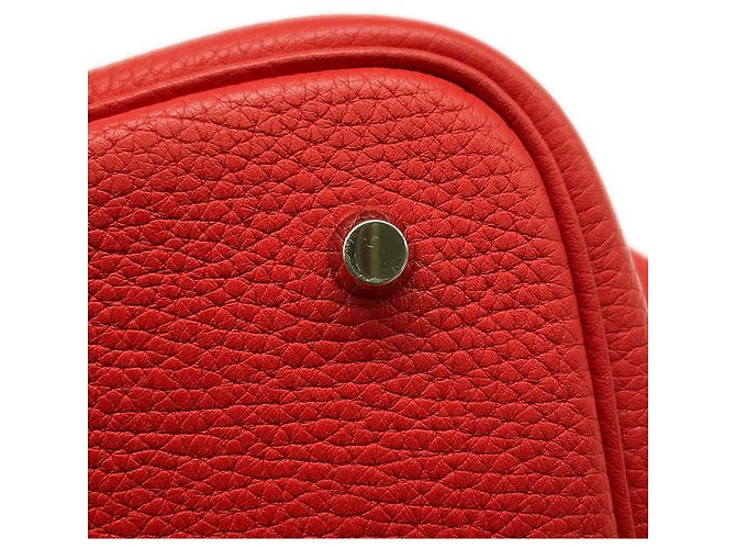 Hermès Bolso Hermes Picotin Lock PM Touch Rosa Roja - vista 9