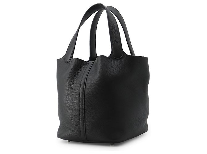 Hermès Sac à main Hermes Picotin Lock MM Noir - vue 2