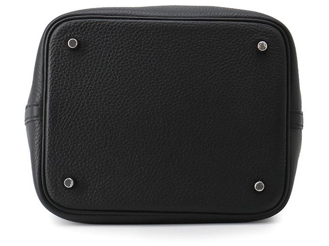 Hermès Sac à main Hermes Picotin Lock MM Noir - vue 3